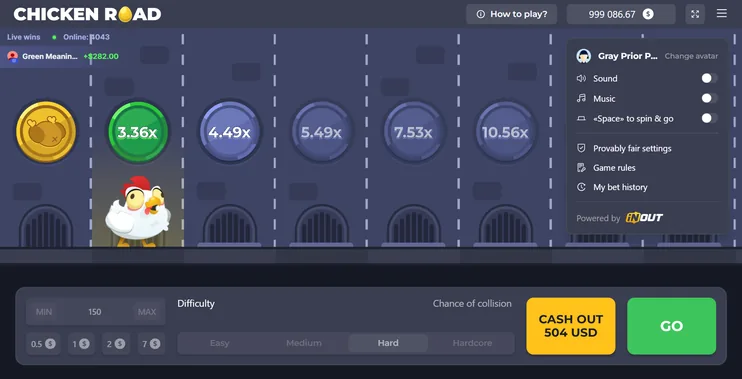 how to play chicken road online